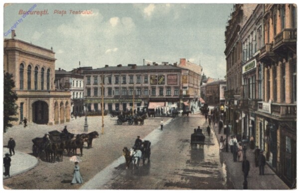 Bukarest, Piata Teatrului