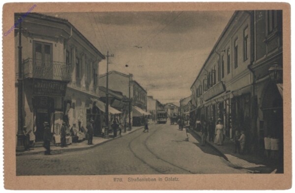 ak146441 Galati (Gelatz), Straßenleben