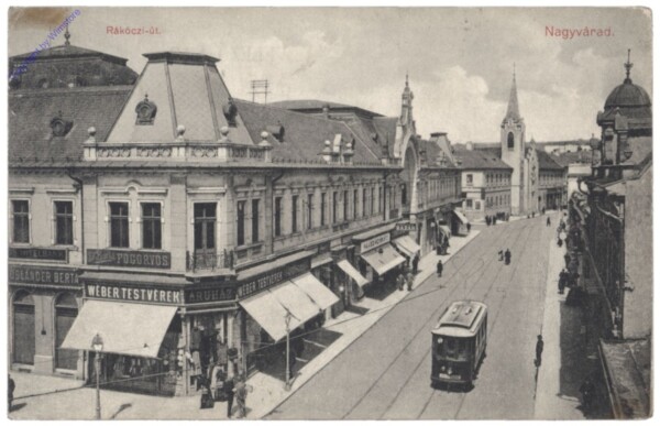 Oradea, Rakoczi-ut