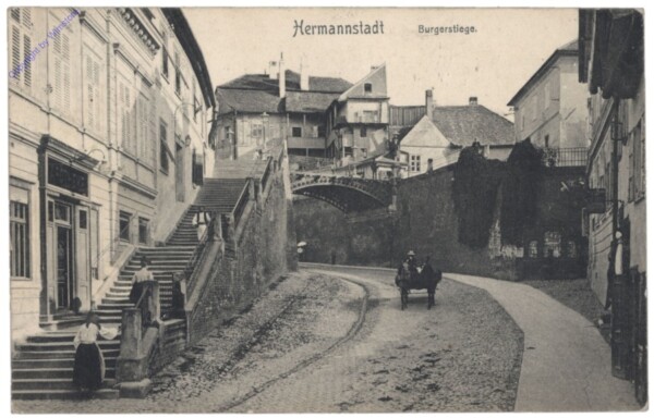 Sibiu (Hermannstadt), Burgerstiege