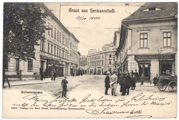 ak146581 Sibiu (Hermannstadt), Heltauergasse