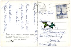 ak146583a Sibiu (Hermannstadt), Aufgang zum alten Rathaus
