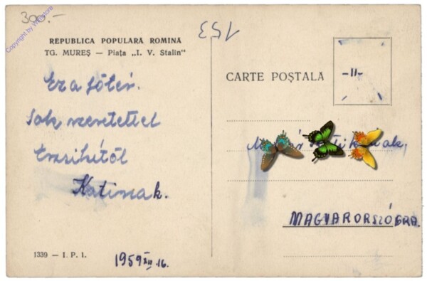 Targu Mures, Piata "I.V. Stalin"