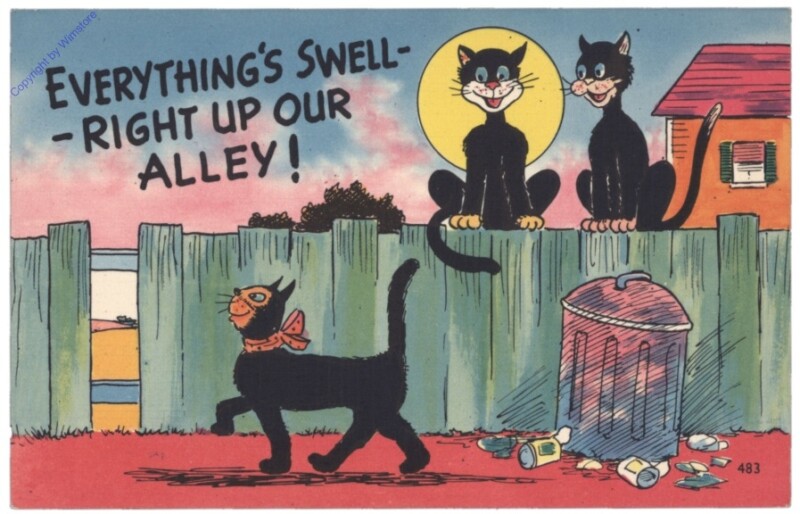 Everything's swell - right up our alley!
