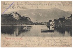 Bled (Veldes), mit dem Stou