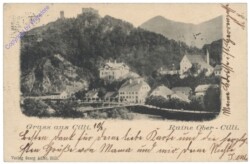 ak146862 Celje (Cilli), Ruine Ober-Cilli