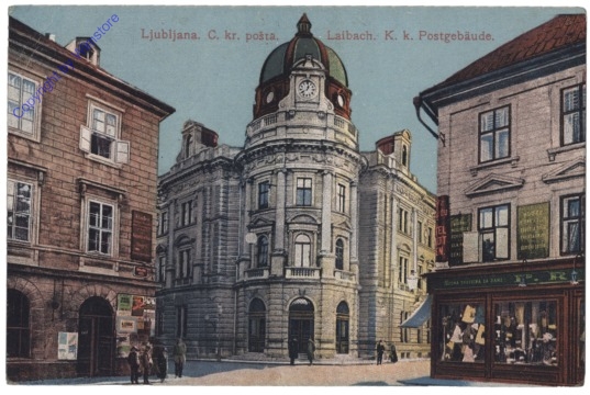 Ljubljana (Laibach), Postgebäude