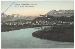 ak146893 Ljubljana (Laibach), mit Steiner Alpen