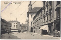 ak146913 Ljubljana (Laibach), Rathausplatz
