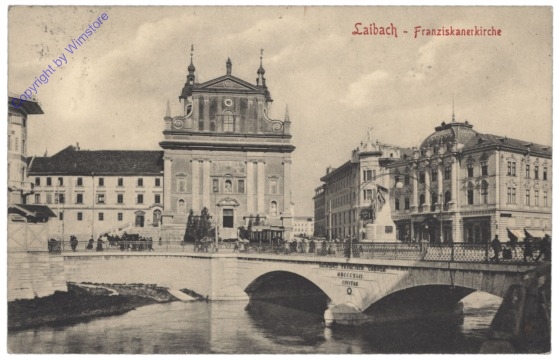 Ljubljana (Laibach), Franziskanerkirche