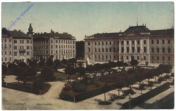 ak146920 Ljubljana (Laibach), Gerichtsplatz
