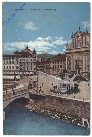 Ljubljana (Laibach), Marijin trg.