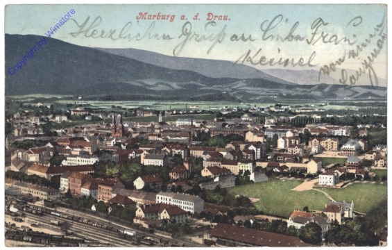 Maribor (Marburg), Ortsansicht