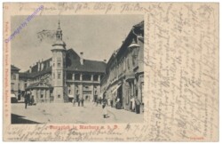 Maribor (Marburg), Burgplatz