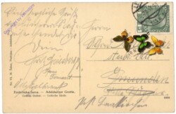 ak147024a Postojna, Adelsberger Grotte, Gotische Säule