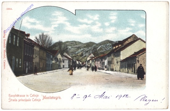 Cetinje, Hauptstrasse