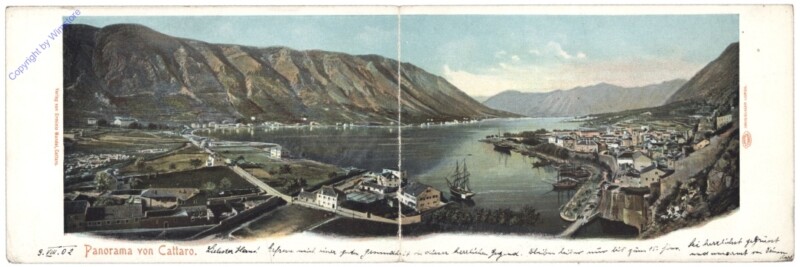 Kotor, Panorama Cattaro