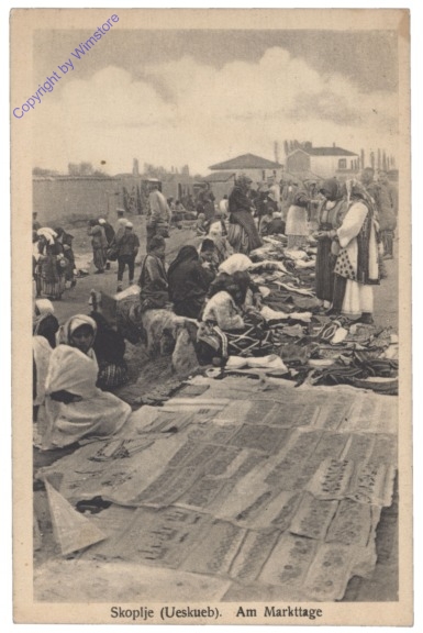 Skopje, Am Markttage