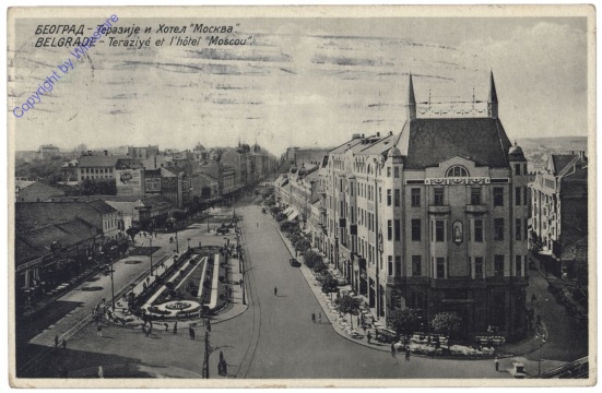 ak147119 Belgrad, Hotel Moscou