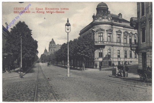 ak147121 Belgrad, König Milan-Gasse
