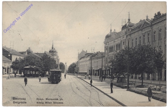 ak147127 Belgrad, König Milan Strasse