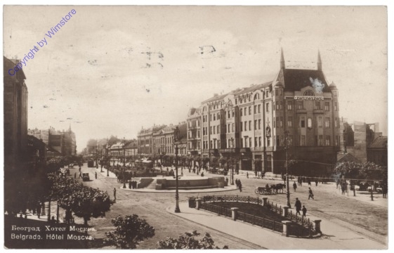 ak147135 Belgrad, Hotel Moscva