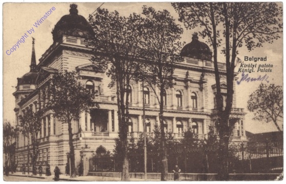 ak147145 Belgrad, Königl. Palais