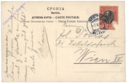 ak147146a Belgrad, Fürst-Michael-Denkmal