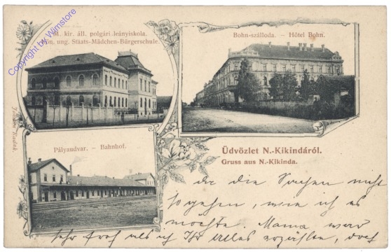 ak147151 Kikinda, Multiansicht