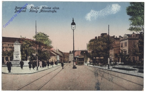 ak147156 Belgrad, König Milanstraße