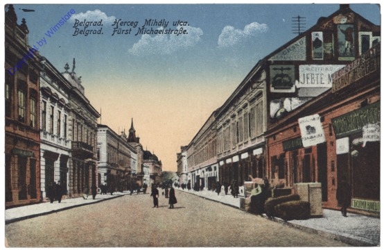 ak147157 Belgrad, Fürst Michaelstrasse