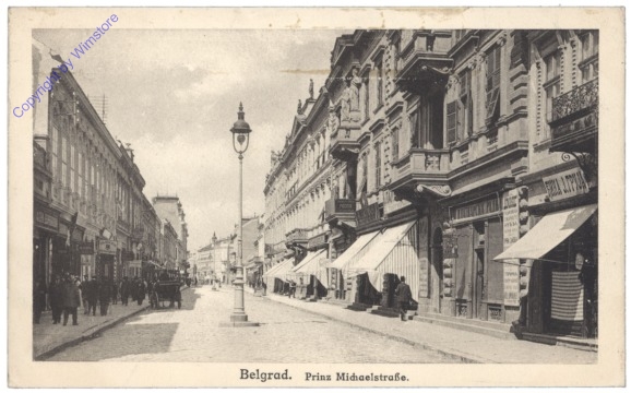 ak147160 Belgrad, Prinz Michaelstraße