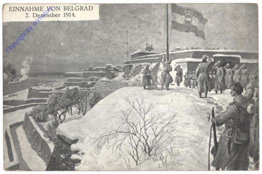 ak147163 Belgrad, Einnahme von Belgrad 2.12.1914