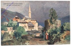 Allgemein, Bosnische Architekturen an der Stadtmauer