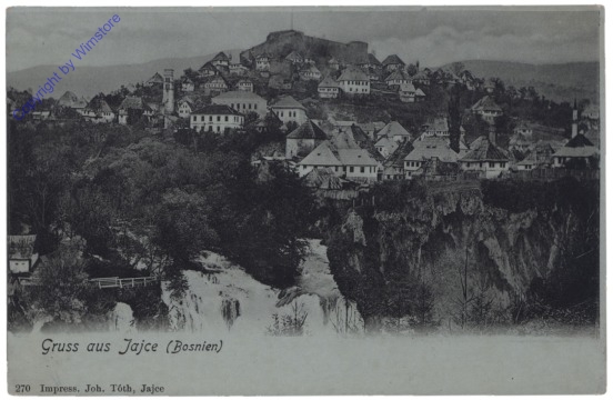 Jajce, Gruss aus