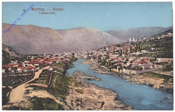Mostar, Totalansicht