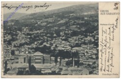 ak147265 Sarajevo, Rathaus-Viertel