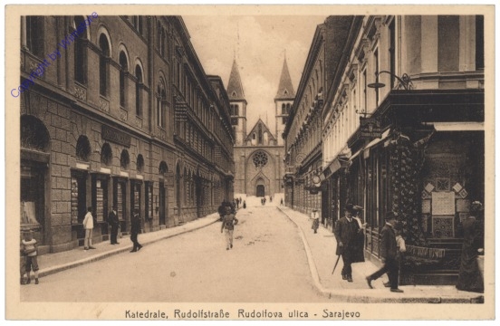 Sarajevo, Katedrale, Rudolfstrasse
