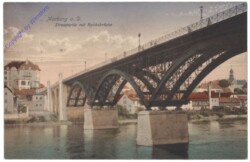 Maribor (Marburg), Draupartie mit Reichsbrücke