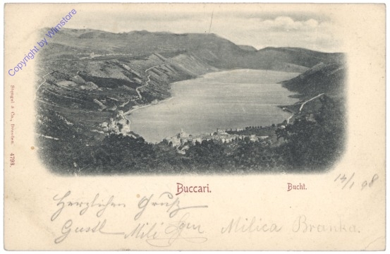 Baker (Buccari), Bucht