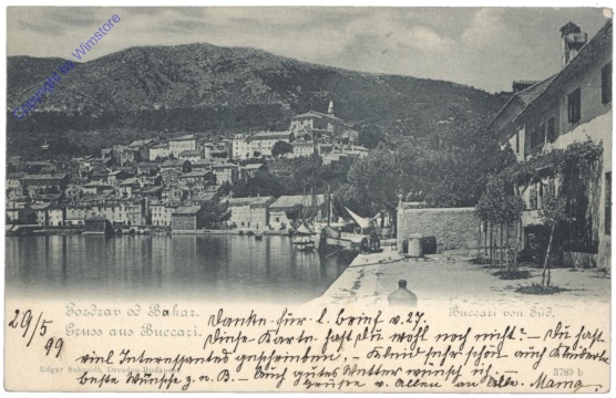 Baker (Buccari), Buccari von Süd