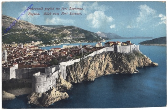 Dubrovnik, Blick vom Fort Lorenzo