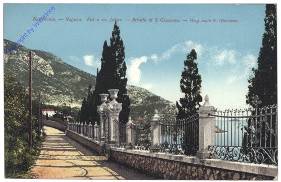 Dubrovnik, Weg nach S. Giacomo