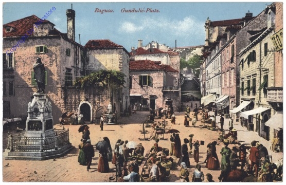 Dubrovnik, Gundulic-Platz