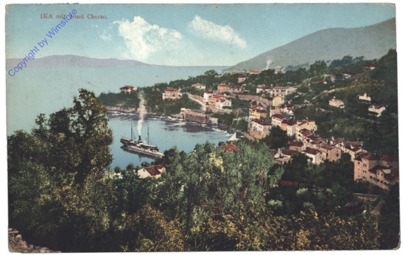 Ika (Ica), mit Insel Cherso