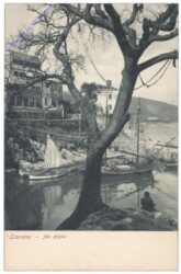 Lovran, Am Hafen