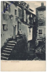 ak147542 Lovran, Strassenscene
