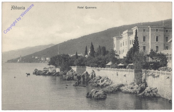 Opatija (Abbazia), Hotel Quarnero