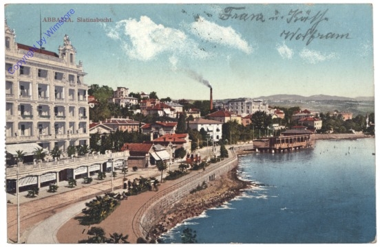 Opatija (Abbazia), Slatinabucht
