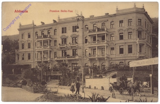 Opatija (Abbazia), Pension Belle-Vue
